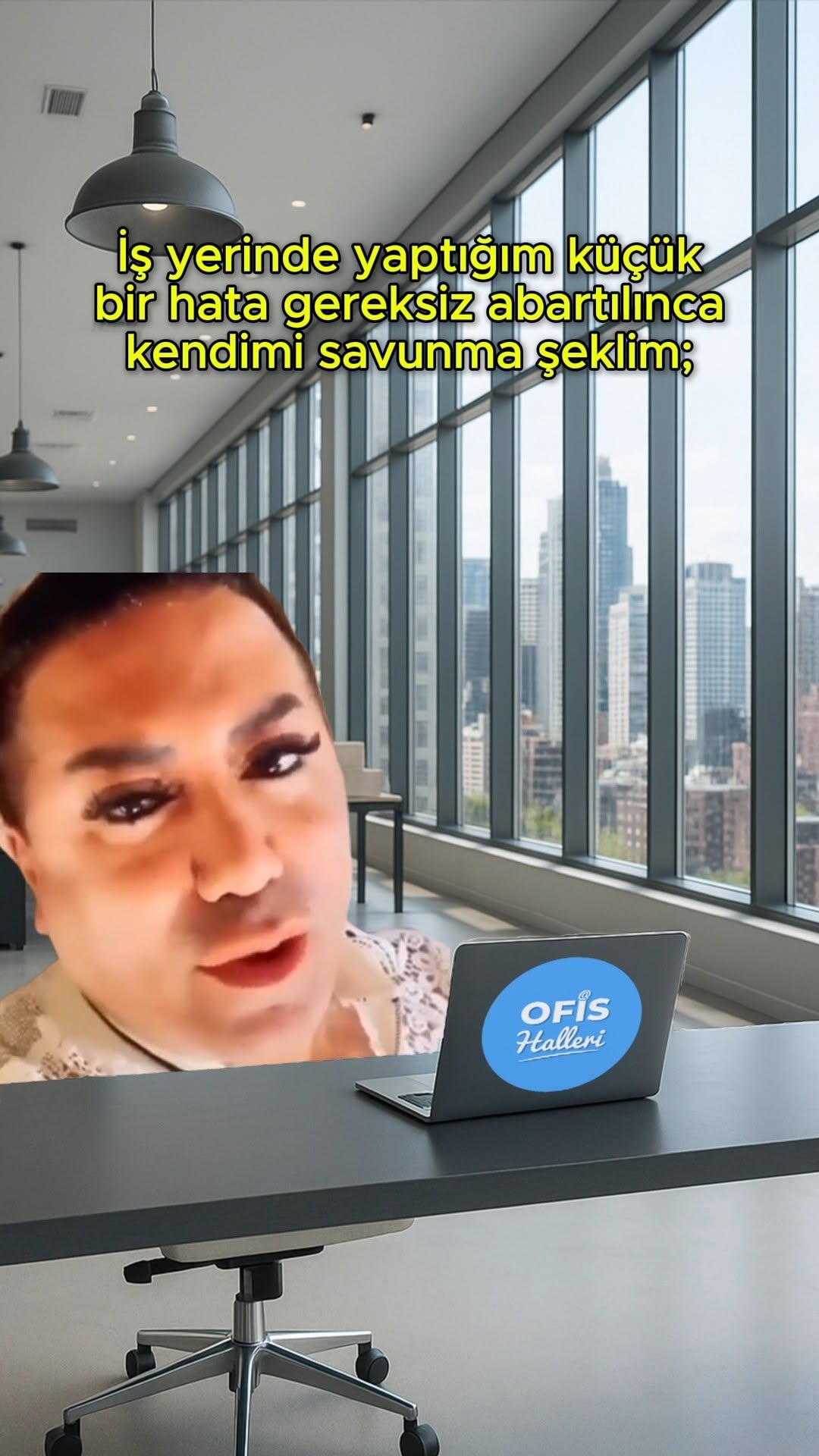 İş yerinde yaptığım küçük bir hata gereksiz abartılınca kendimi savunma şeklim